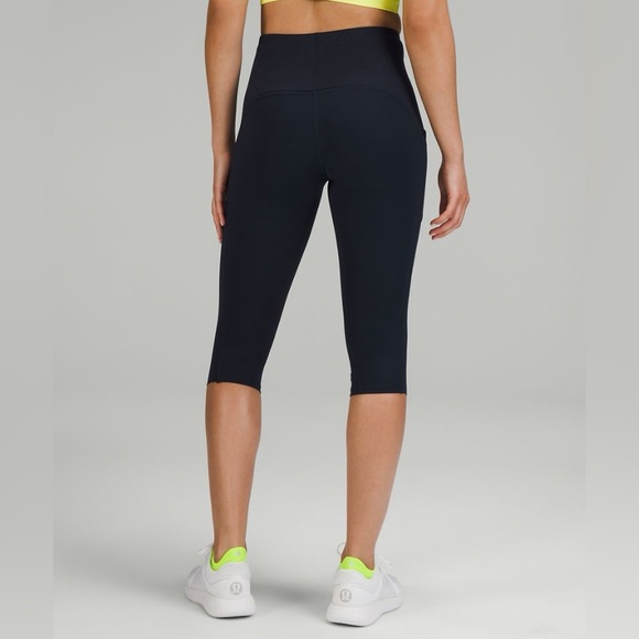 lululemon athletica Pants - Lululemon invigorate crop black legging size 2